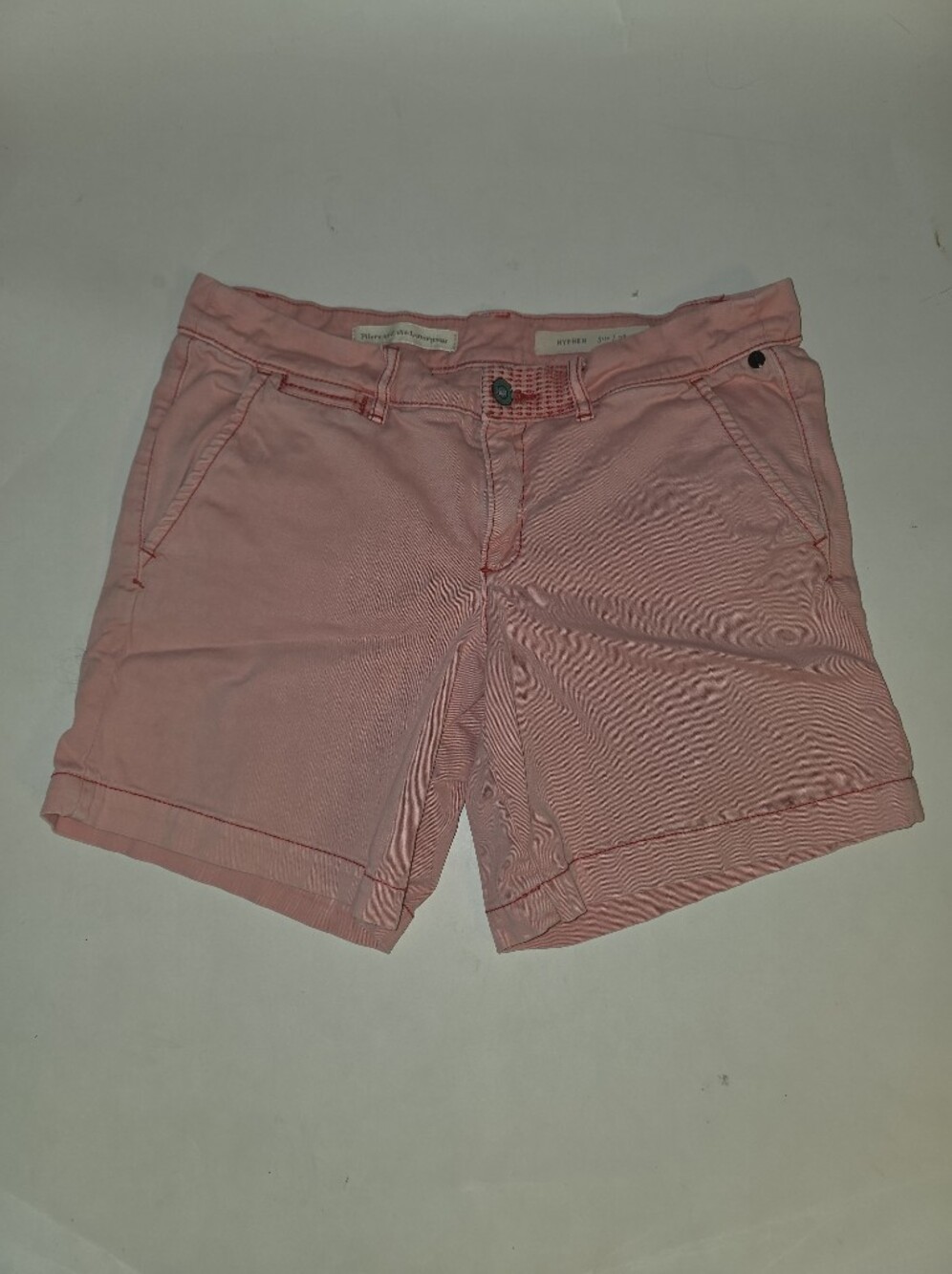 Anthropologie Pilcro And The Letterpress Hyphen Shorts Size 28 Pink
